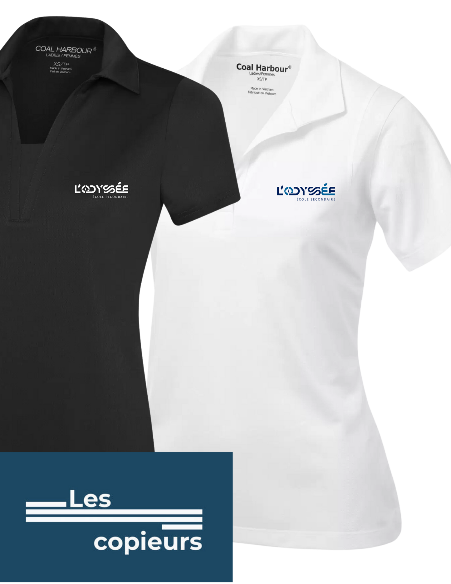 Polo brodé– École L’Odyssée de Valcourt