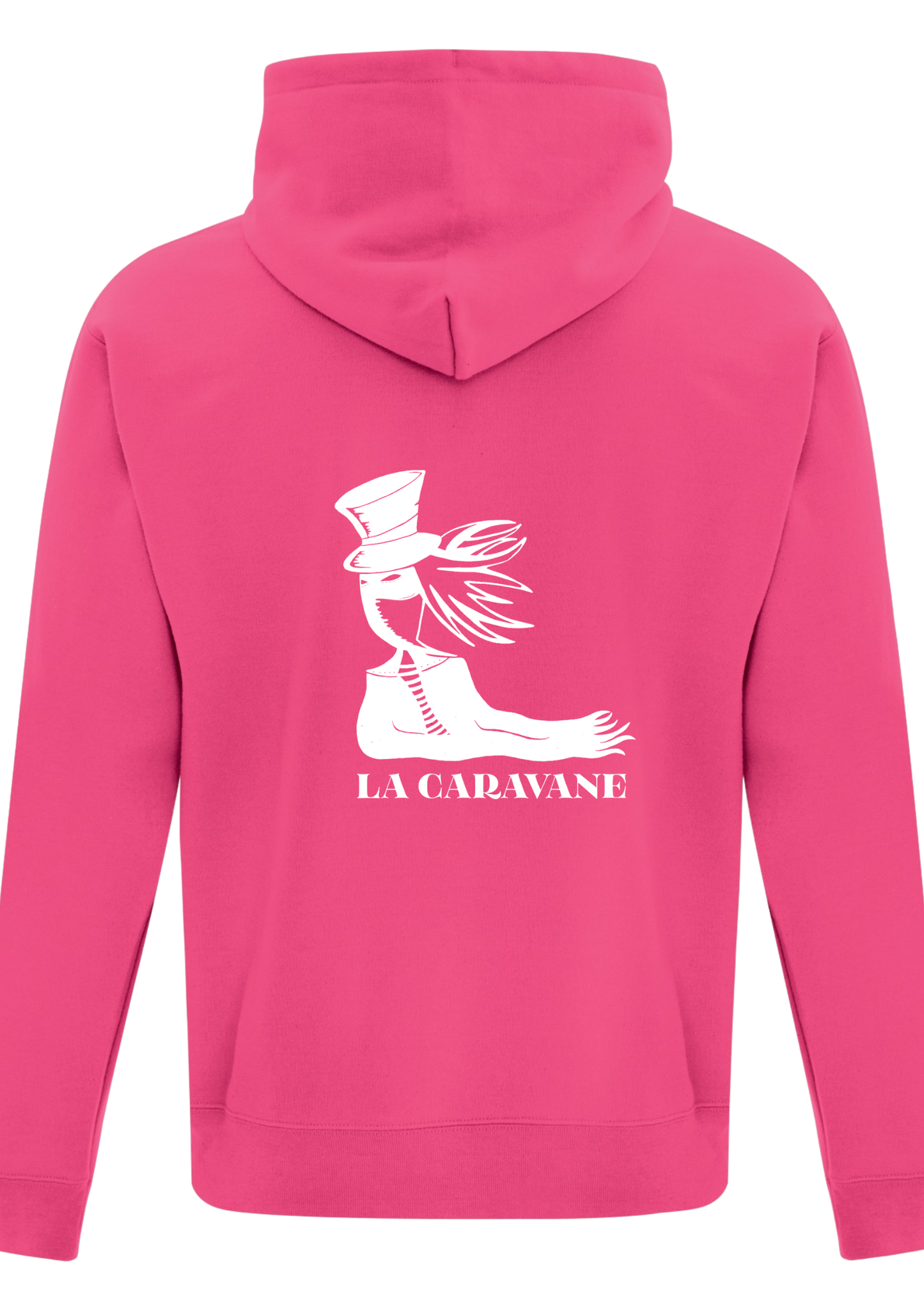 ATC2500S - RAD - Molleton à capuchon (Hoodie) sangria concentration Art Dramatique La Ruche