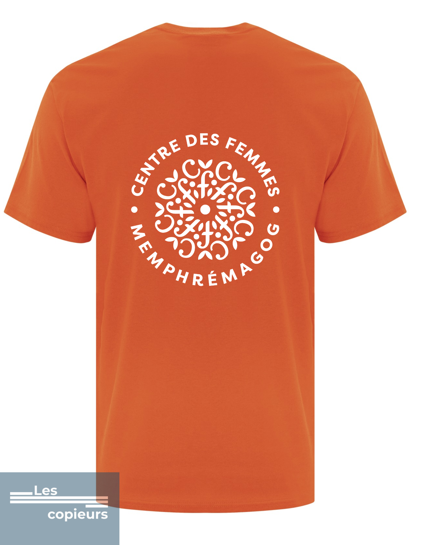 ATC1000 - T-shirt orange – Centre des femmes Memphrémagog