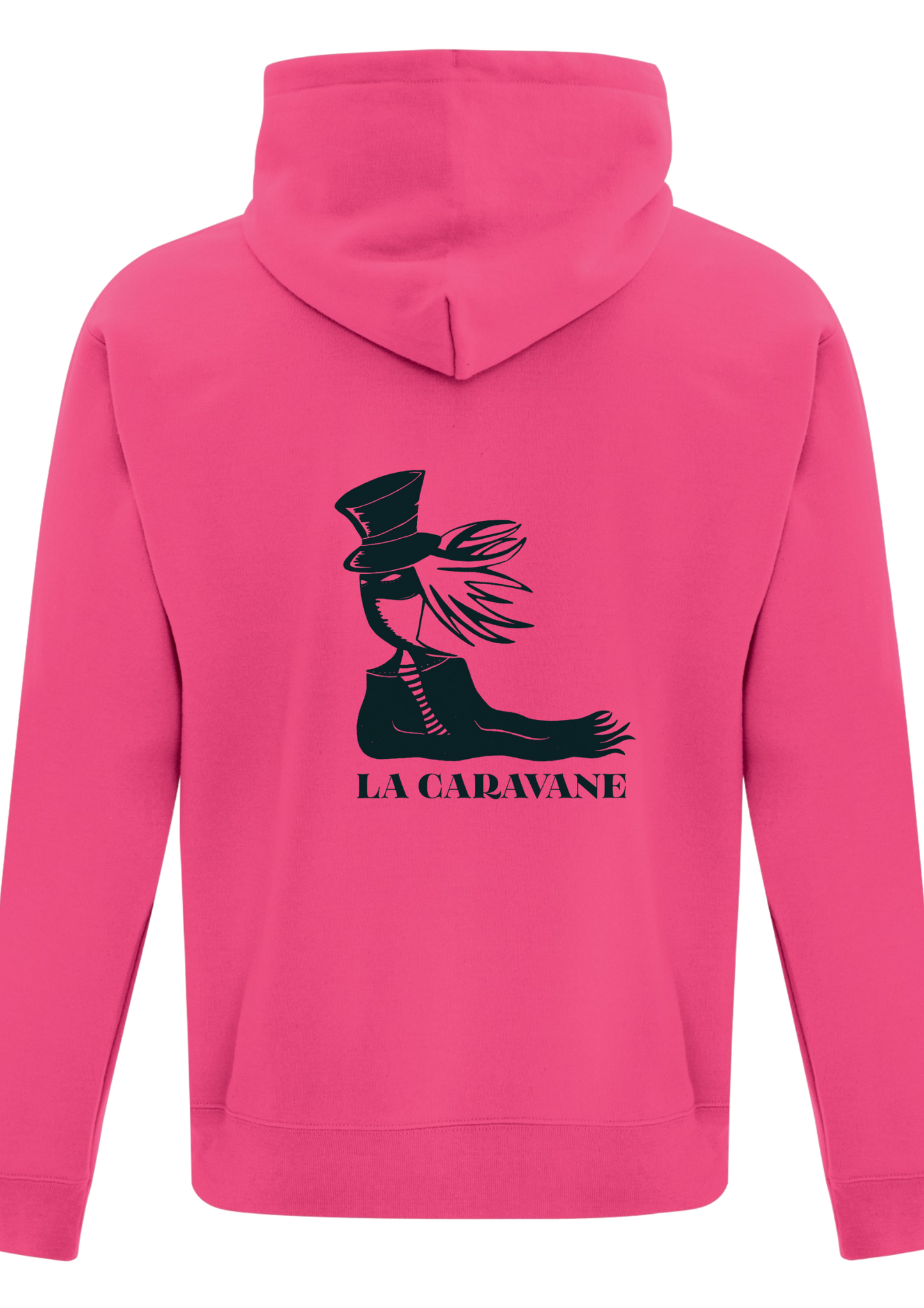 ATC2500S - RAD - Molleton à capuchon (Hoodie) sangria concentration Art Dramatique La Ruche