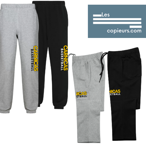 CB04_Basketball CARNICAS LA RUCHE- Pantalon en coton ouaté