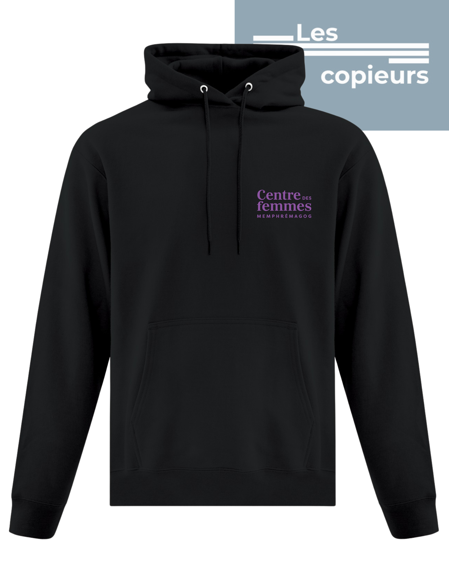 ATC2500- Molleton noir – Centre des femmes Memphrémagog