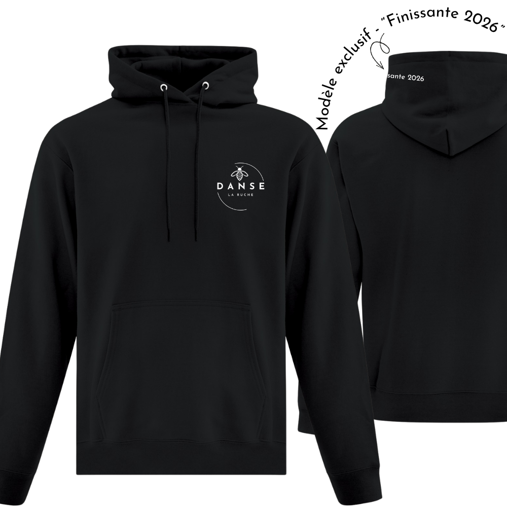 ATC2500-N-DR- Molletons noir - Concentration danse La Ruche