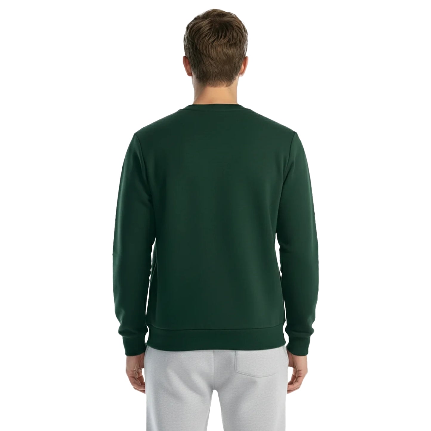 Jer01- Réso - Crewneck vert forêt en molleton