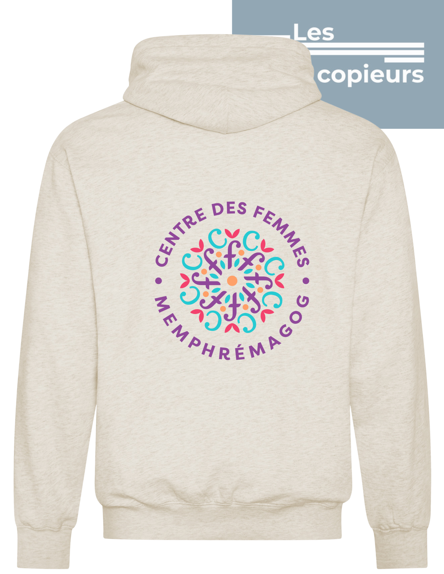 ATC2500- Molleton beige chiné – Centre des femmes Memphrémagog