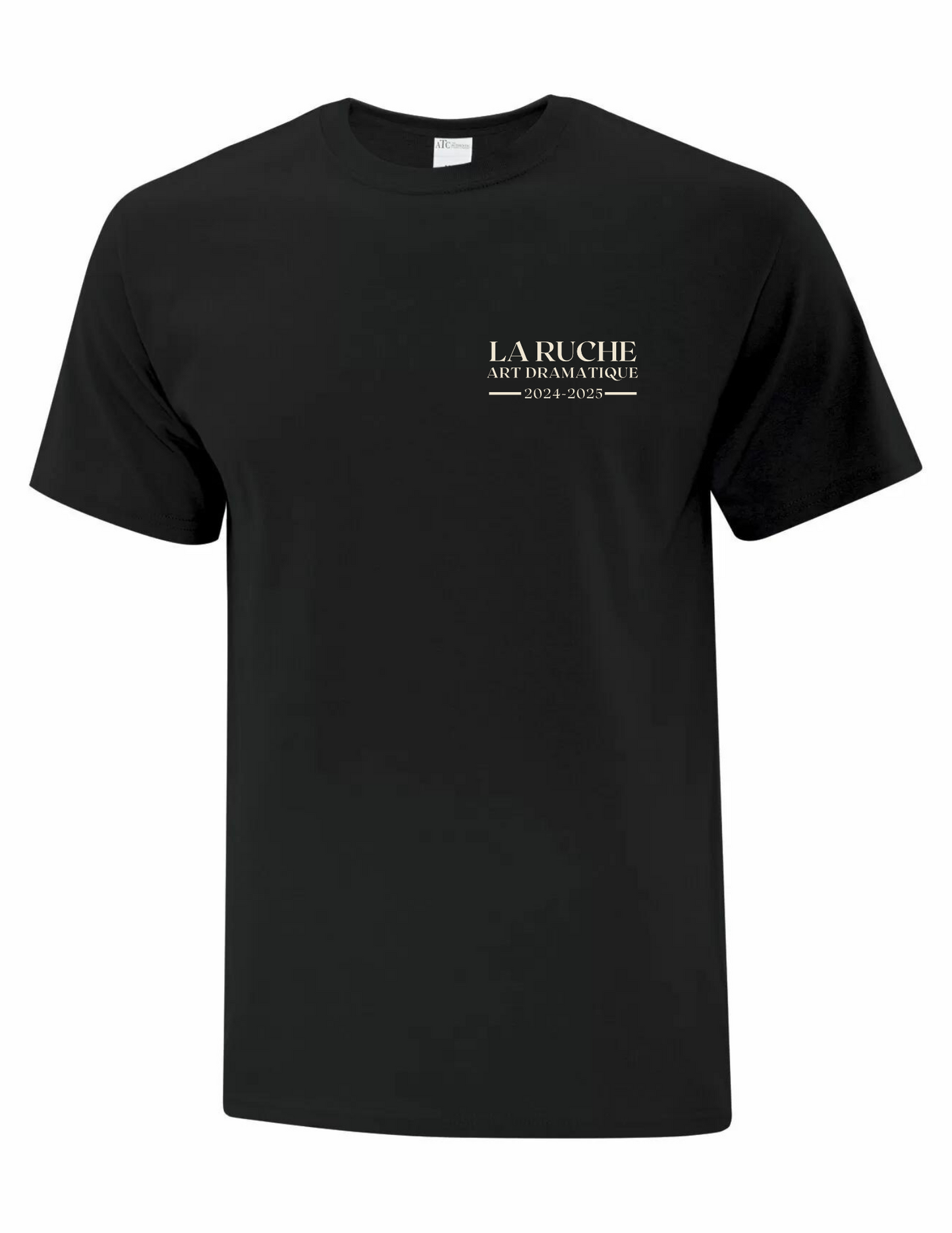 RAD1 - T-shirt noir concentration Art Dramatique La Ruche