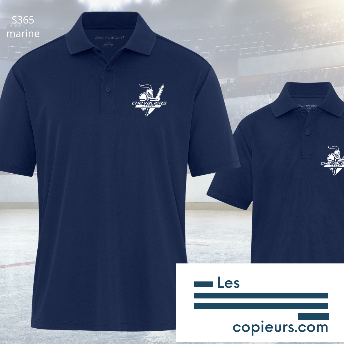 ESB-CH - Polo marine Nouveau modèle