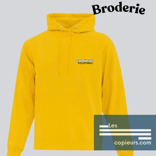 CV02_Volleyball CARNICAS LA RUCHE- Hoodie avec broderie