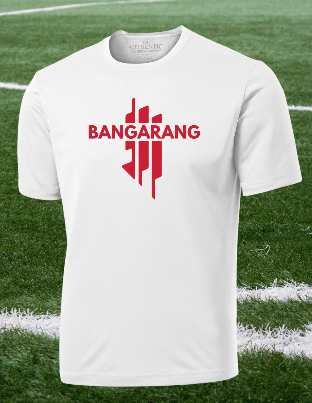 TT350B-BAN-Bangarang - T-shirt rouge en tissu technique