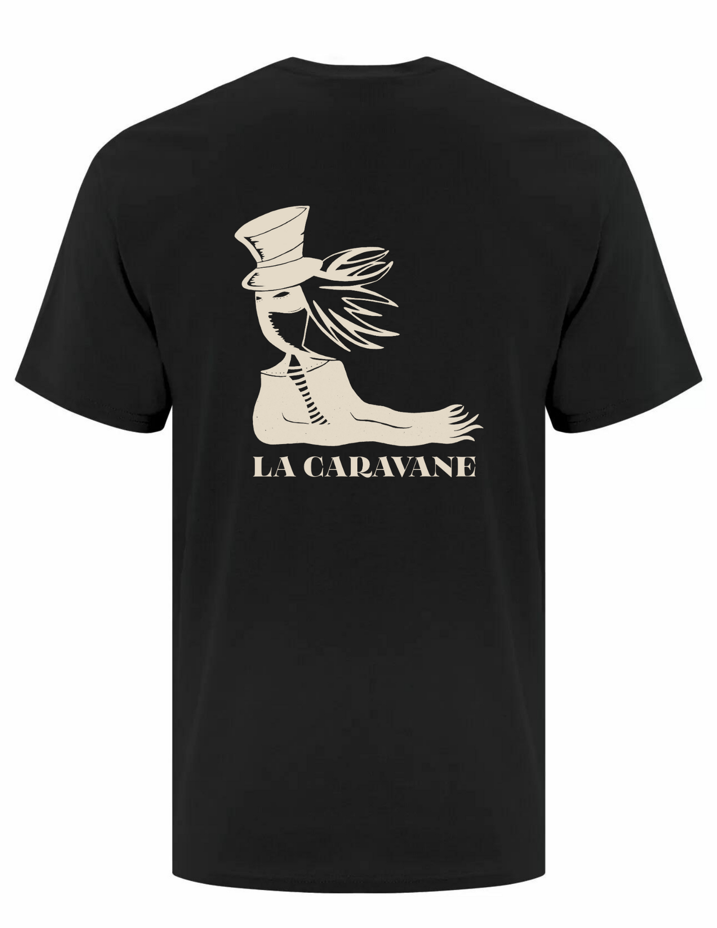 RAD1 - T-shirt noir concentration Art Dramatique La Ruche
