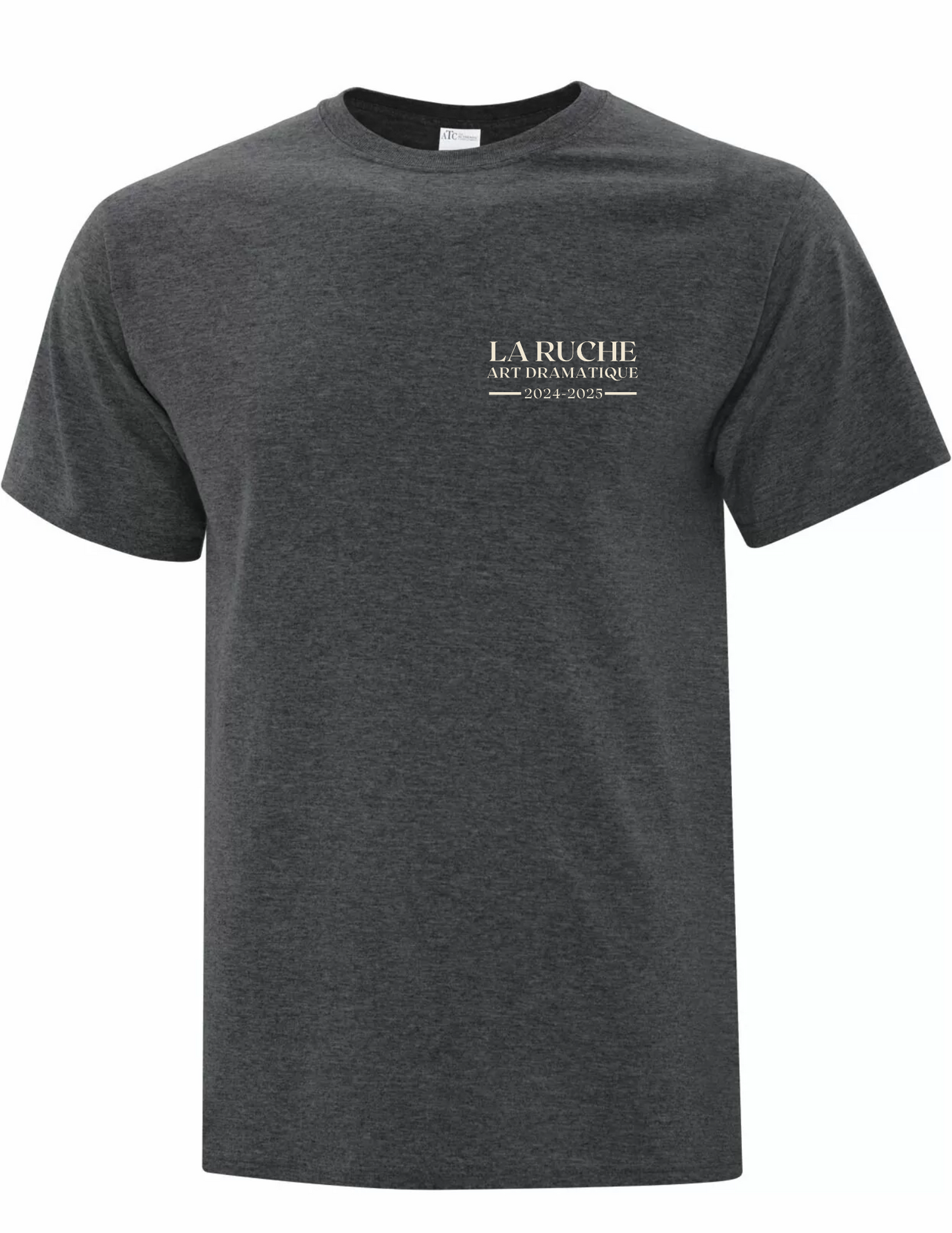 RAD2 - T-shirt gris concentration Art Dramatique La Ruche