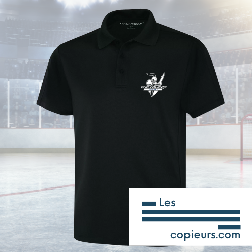 ESB-CH - Polo noir (enseignants seulement)