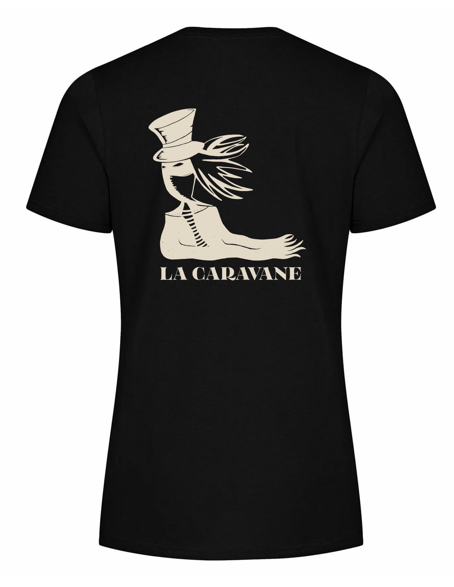 RAD1 - T-shirt noir concentration Art Dramatique La Ruche