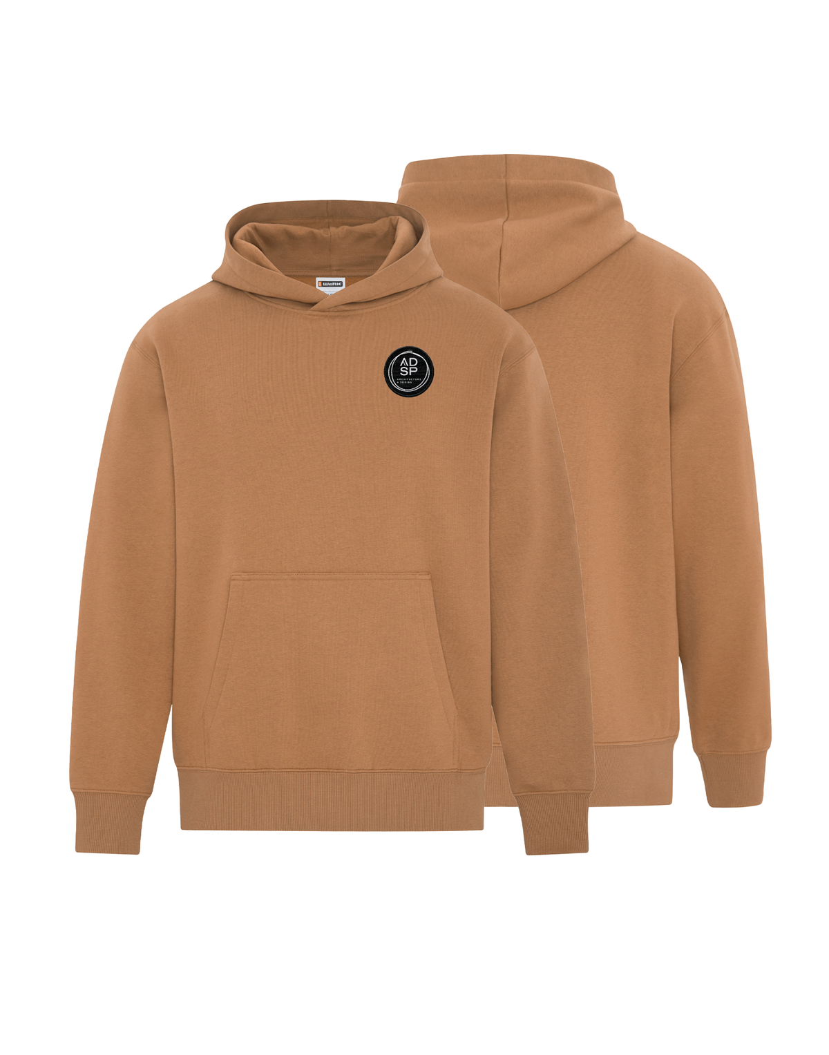 WeRK420- ADSP - Molleton à capuchon caramel