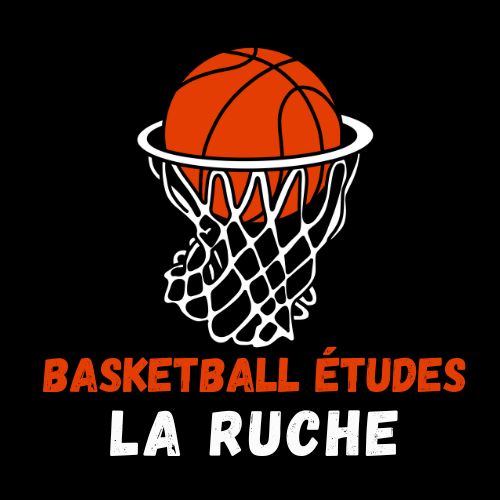 BER04-Hoodie noir à capuchon- BASKET ÉTUDES