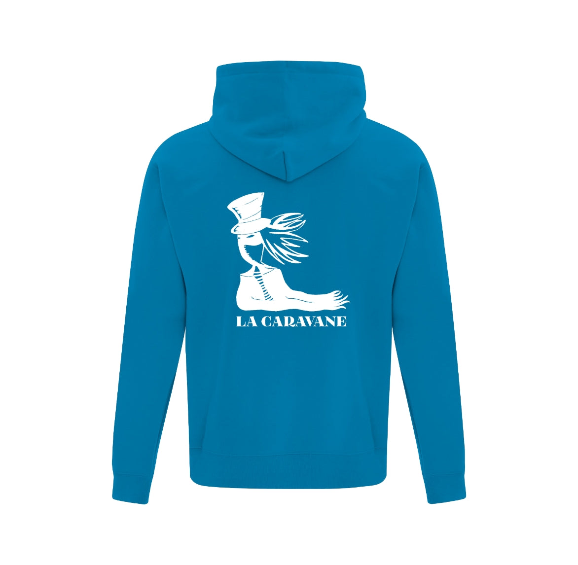 S2500RAD - Molleton à capuchon (Hoodie) saphir concentration Art Dramatique La Ruche