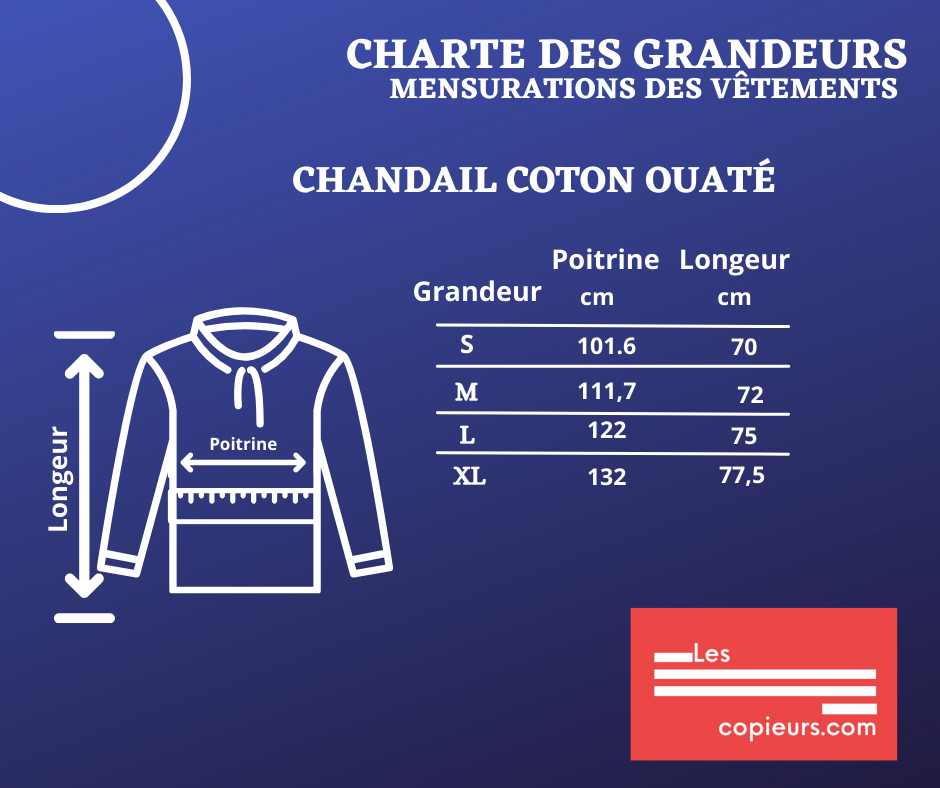 H2500M-ESBF - Chandails en molleton marine des Finissants de l'École secondaire de Bromptonville 2021-2026