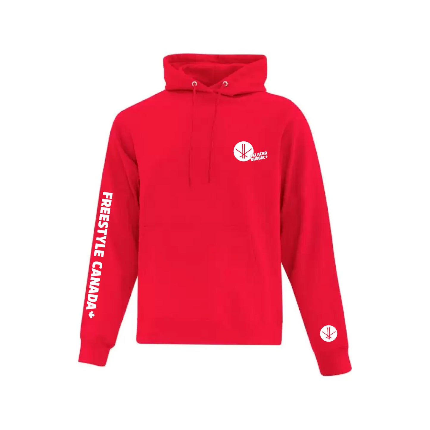ATC2500-Ski acrobatique - Hoodie rouge