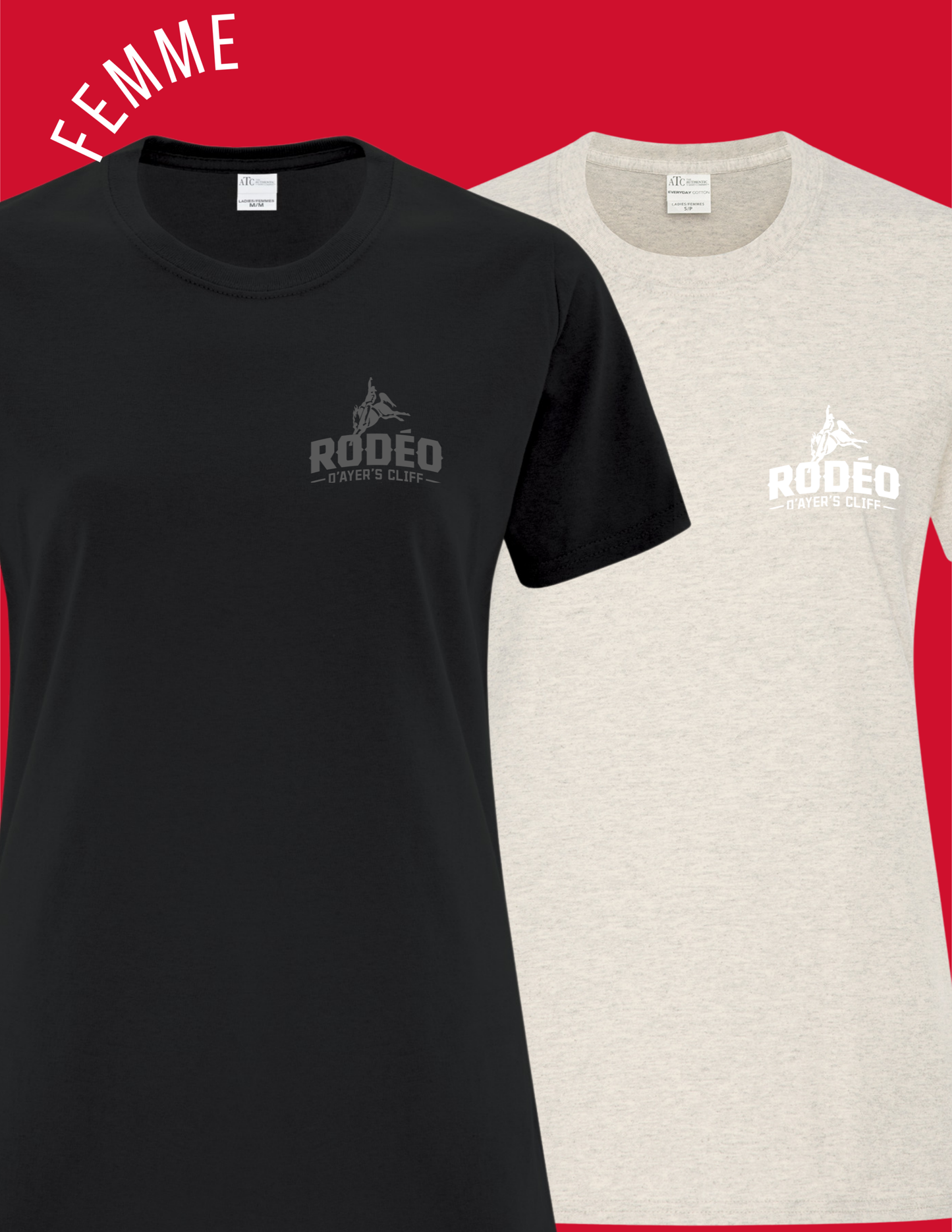 ATC1000l-Rodéo - T-shirt "Greatest sport on dirt" femme