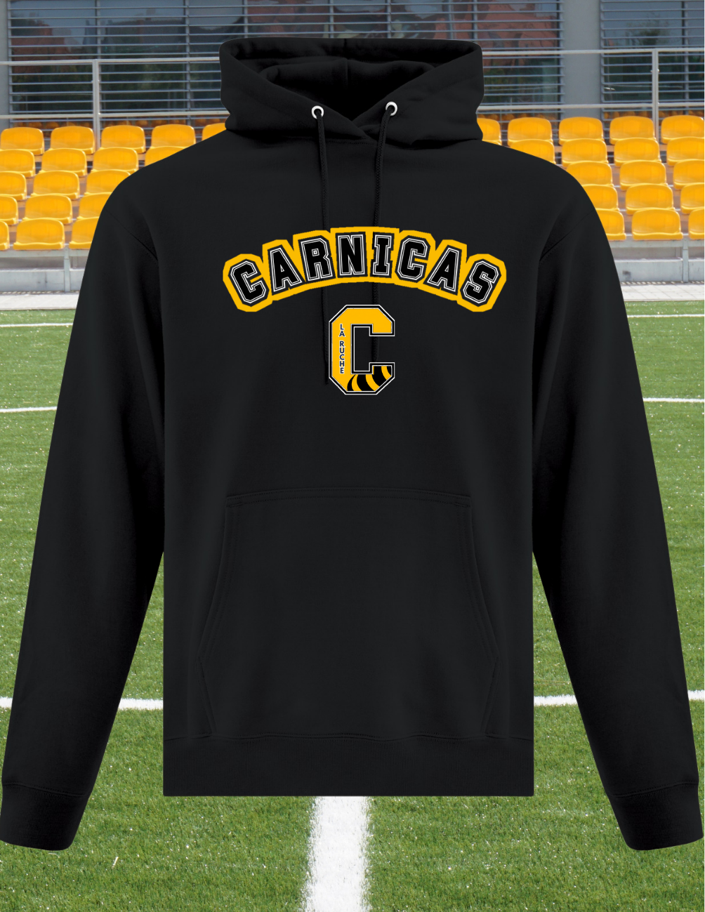 2500C - Carnicas - Hoodie noir