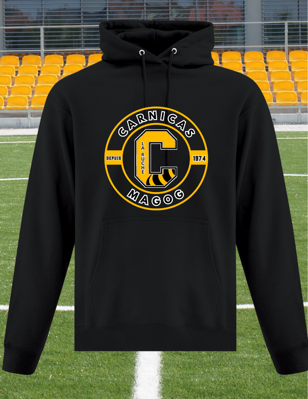 2500Cr - Carnicas - Hoodie noir
