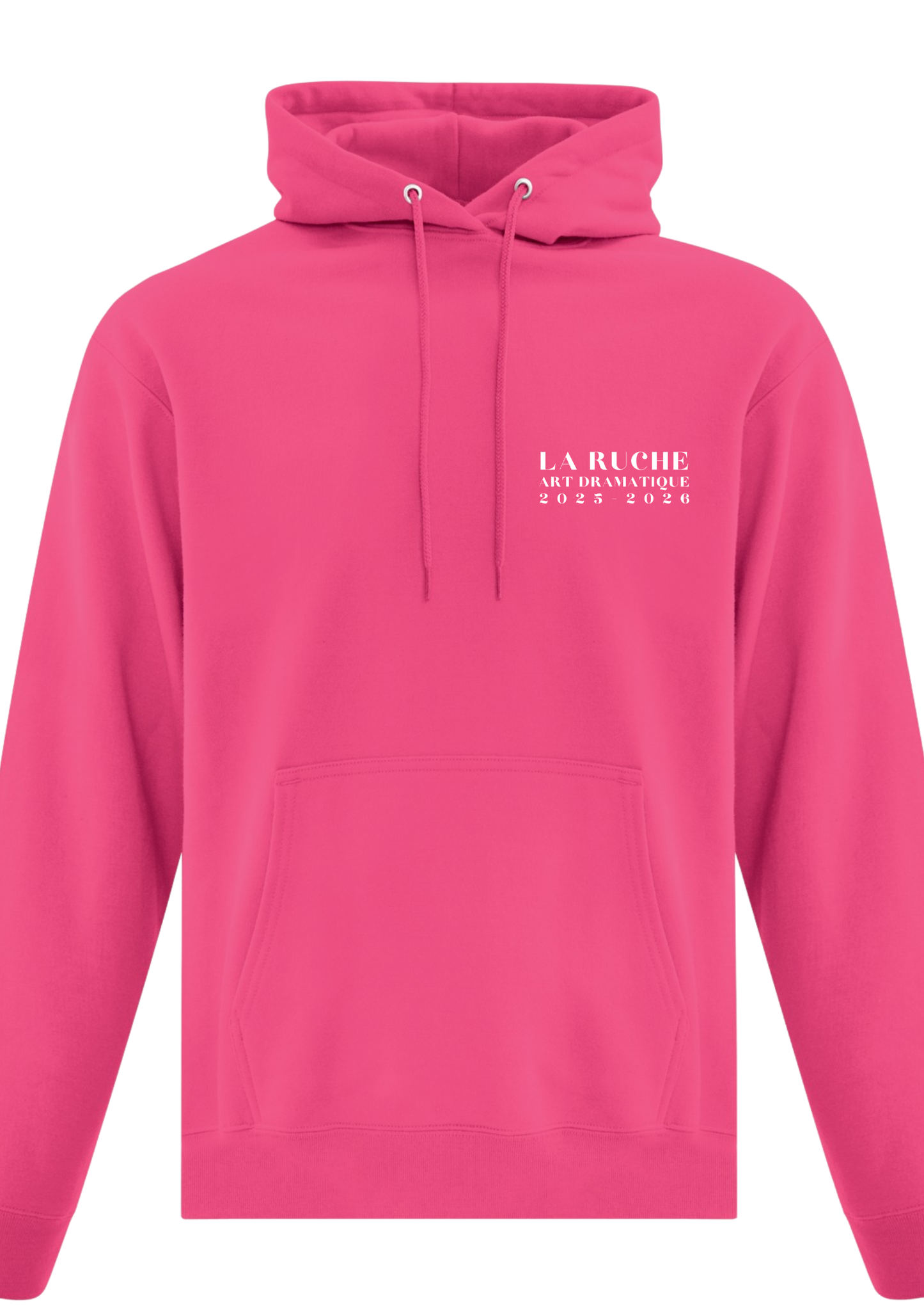 ATC2500S - RAD - Molleton à capuchon (Hoodie) sangria concentration Art Dramatique La Ruche