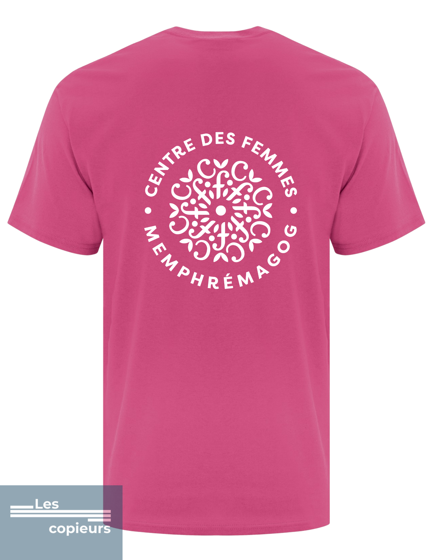ATC1000 - T-shirt rose sangria – Centre des femmes Memphrémagog