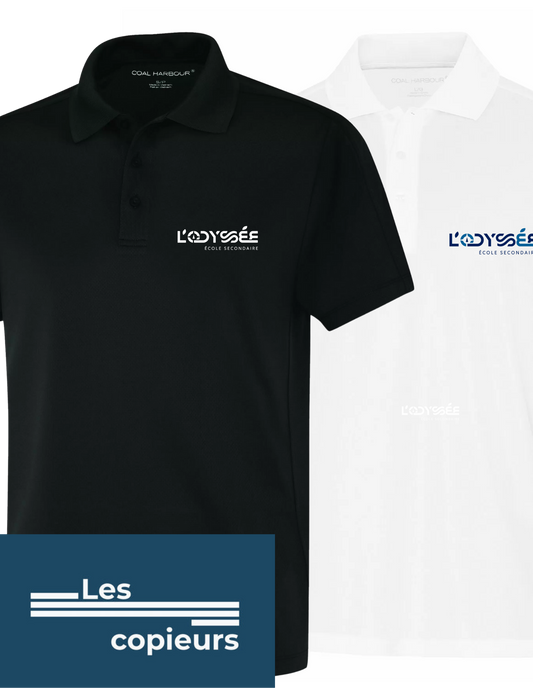 Polo brodé– École L’Odyssée de Valcourt