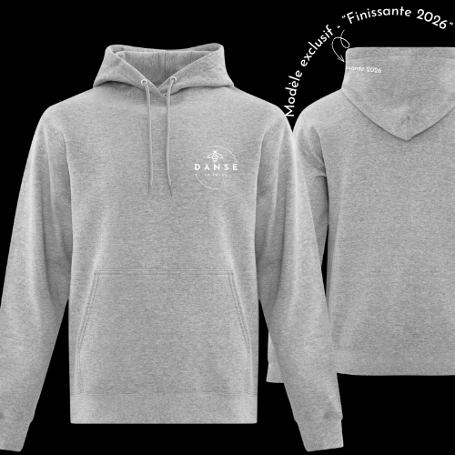 ATC2500-GB-DR- Molletons gris - Concentration danse La Ruche