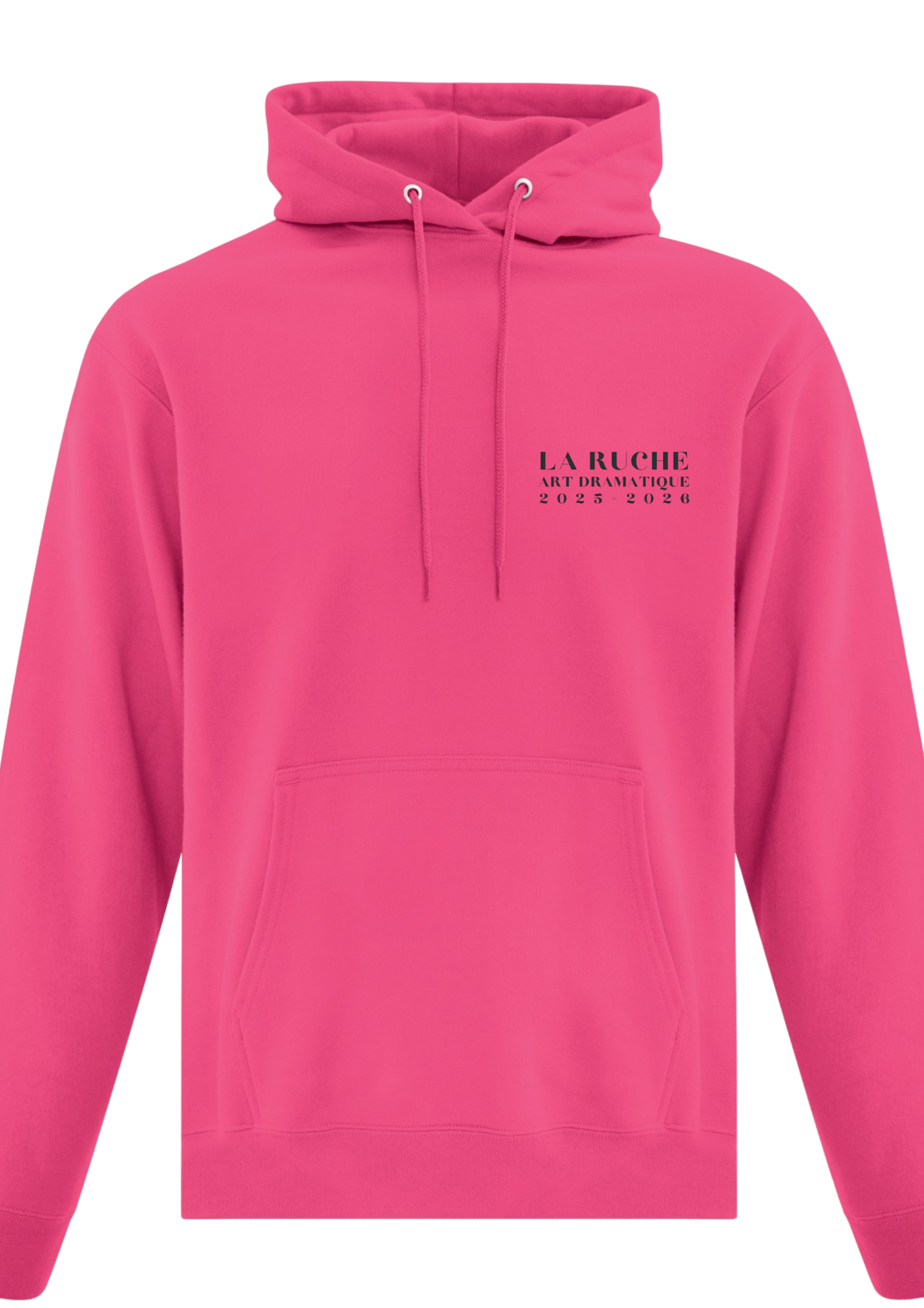 ATC2500S - RAD - Molleton à capuchon (Hoodie) sangria concentration Art Dramatique La Ruche