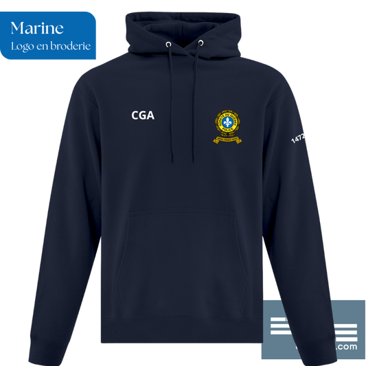 ATC2500 - CGA -Molleton en coton à capuchon disponible en quatre couleurs