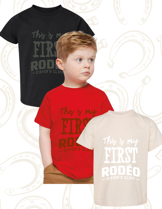 R3321-Rodéo - T-shirt "This is my first rodeo"