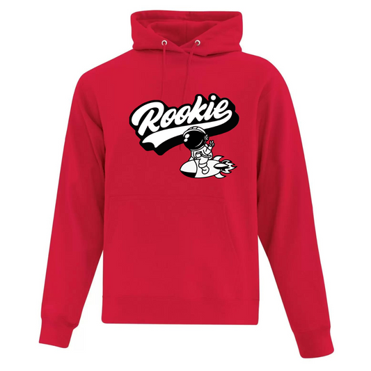 R03-Hoodie rouge à capuchon- Rookie