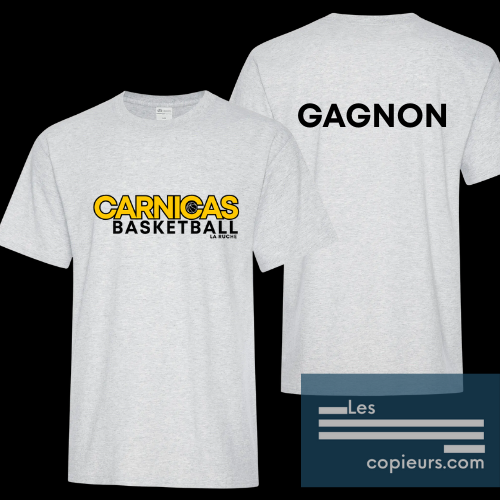 CB03_Basketball CARNICAS LA RUCHE- T-shirt en coton