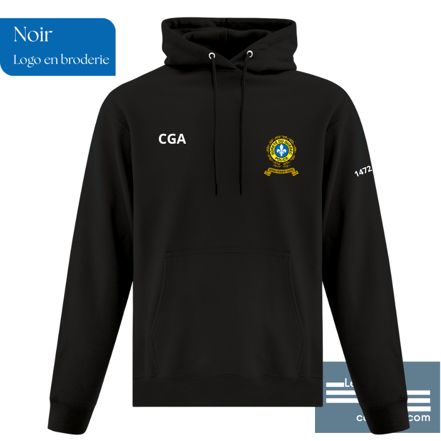 ATC2500 - CGA -Molleton en coton à capuchon disponible en quatre couleurs