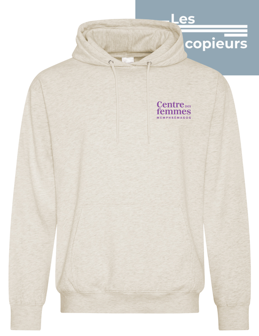 ATC2500- Molleton beige chiné – Centre des femmes Memphrémagog