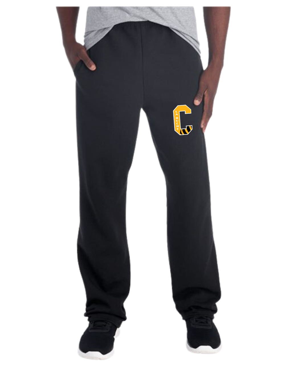 BC4 Carnicas La Ruche - Pantalon noir en molleton