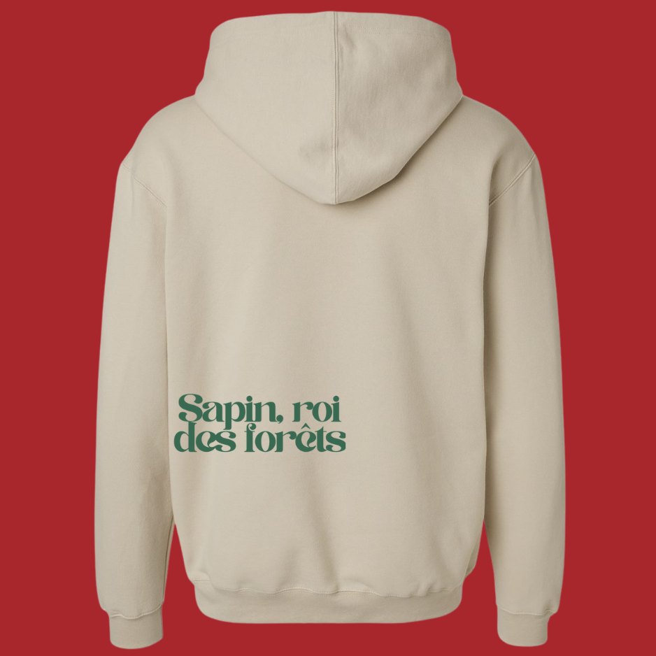 ATC2500 - Molleton beige – Mon beau sapin, roi des forêts