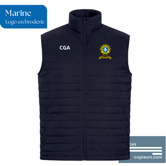 CH7691 - CGA -Veste marine sans manche