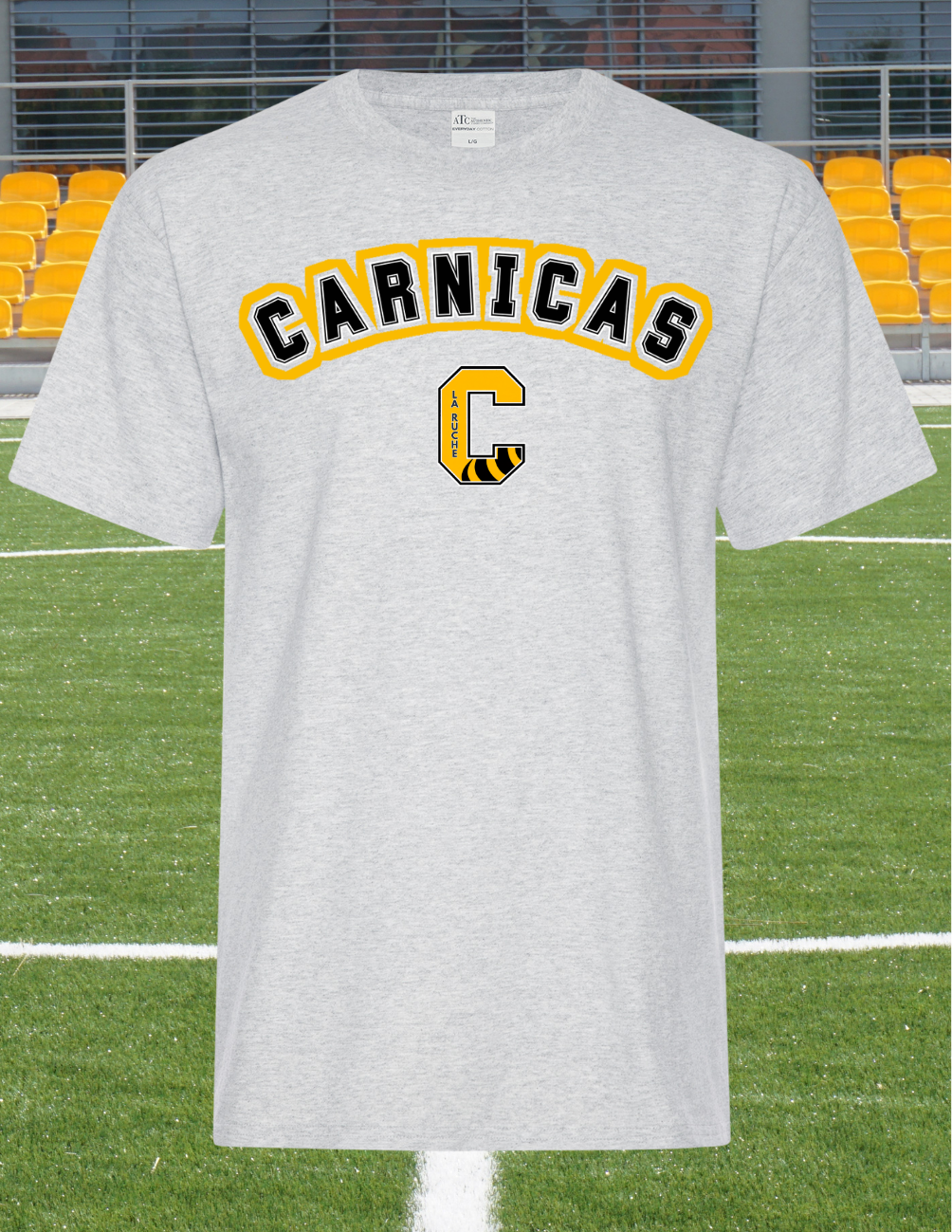 1000C- Carnicas - T-shirt en coton beige