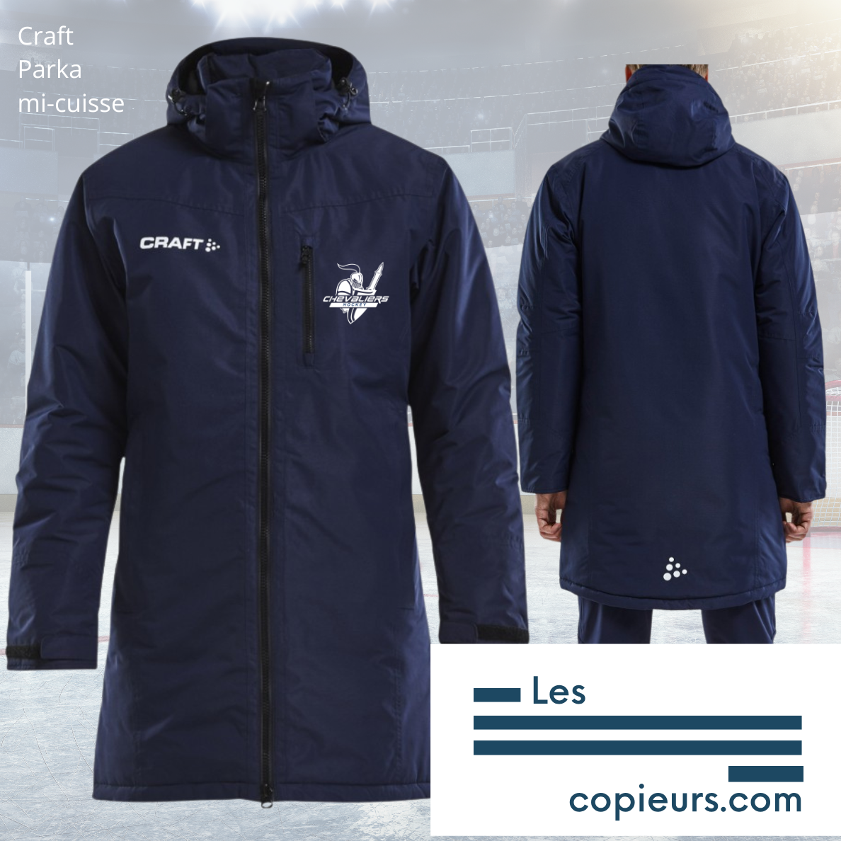 ESB - CH 1905982 Craft parka marine long