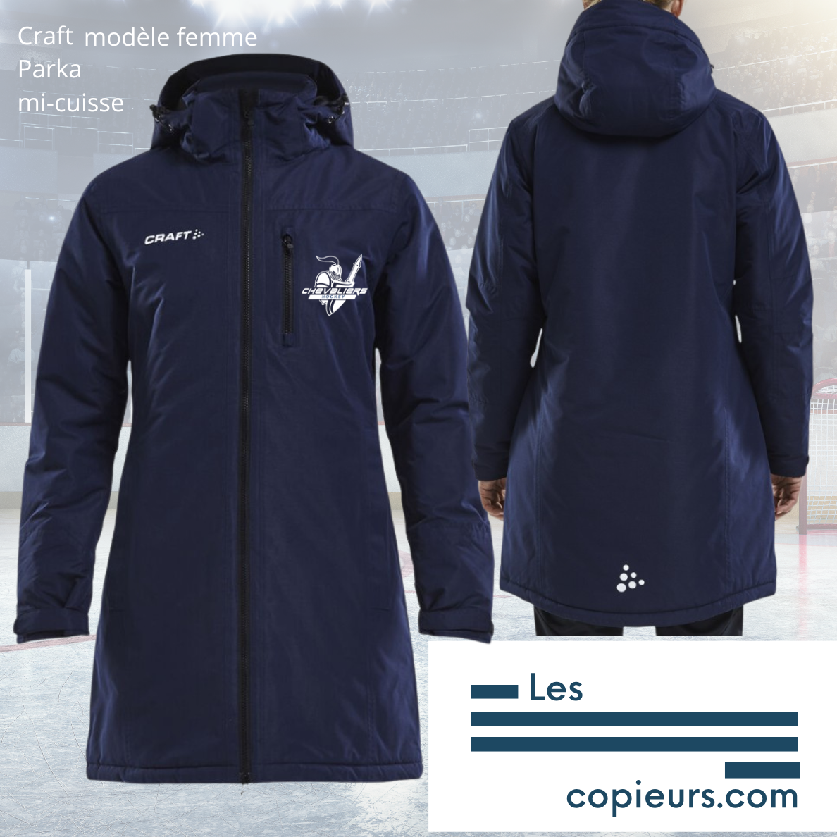 ESB - CH 1905982 Craft parka marine long