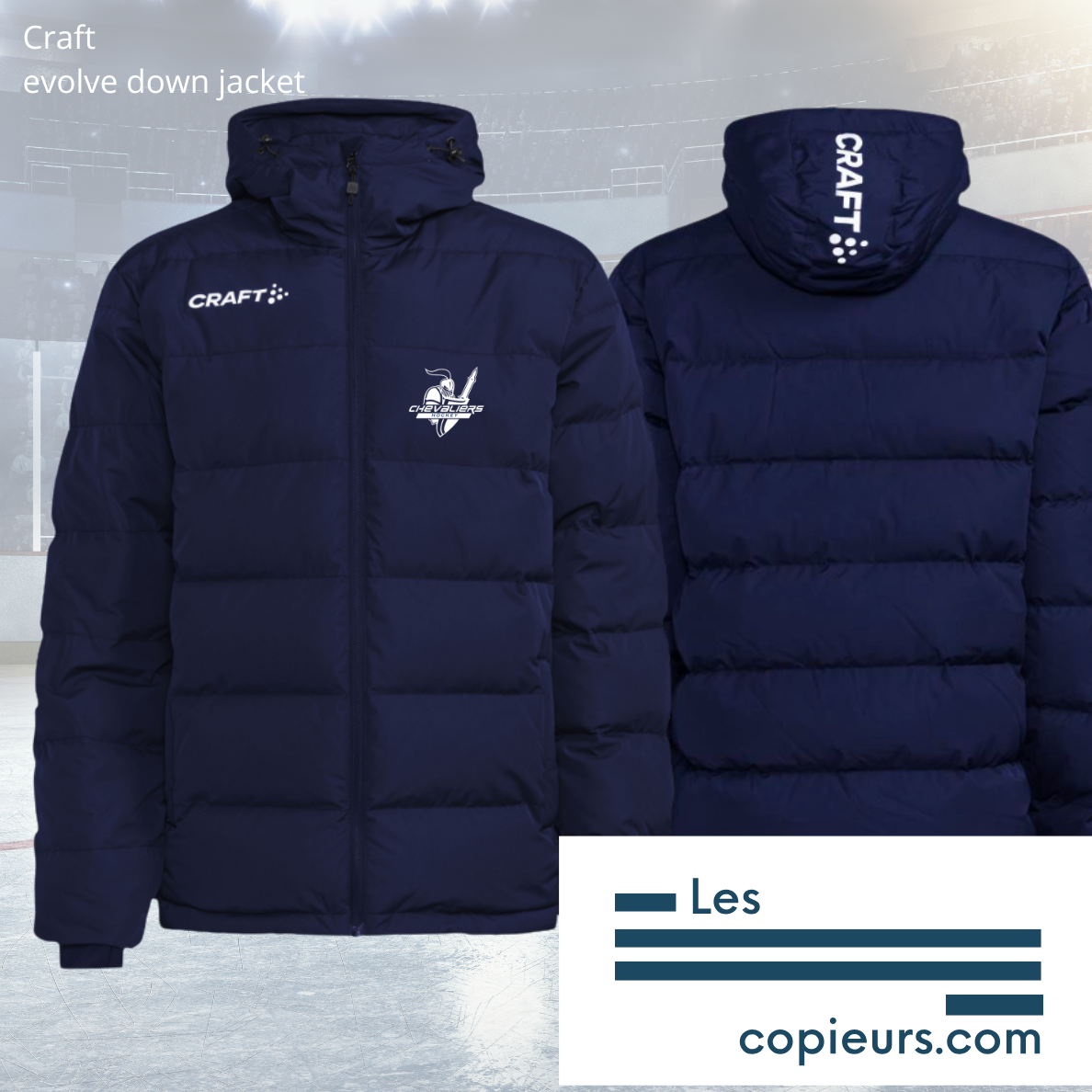 ESB - CH 1913724 Craft manteau marine de ski Evolve Down jacket