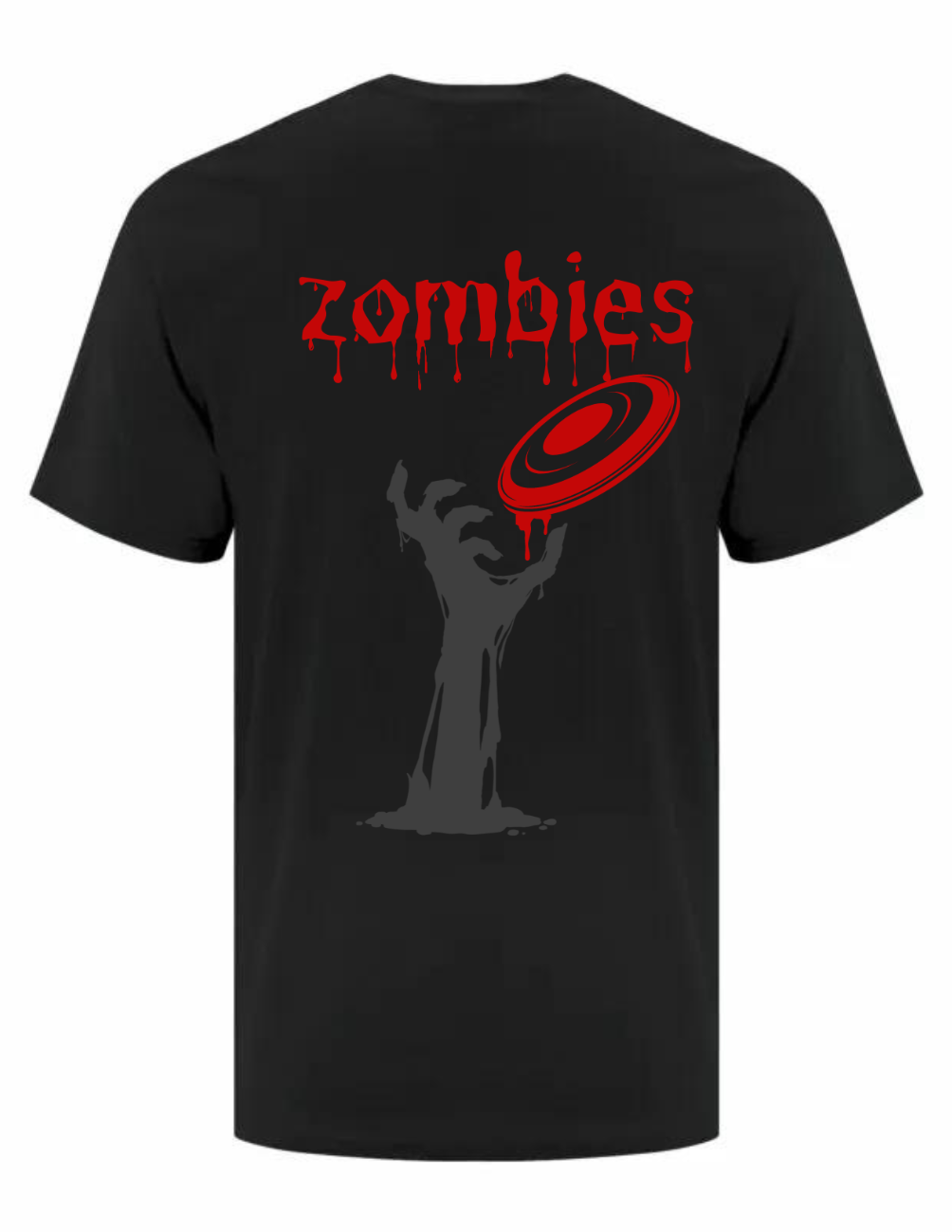 Zombies 02- T-shirt noir en tissu technique à manches-courtes - Ultimate Zombies