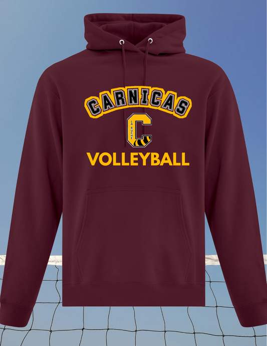 2500CV- Carnicas - Hoodie Bourgogne Carnicas Carnicas Volleyball