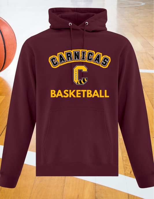 2500CB - Carnicas Basketball - Hoodie bourgogne Carnicas
