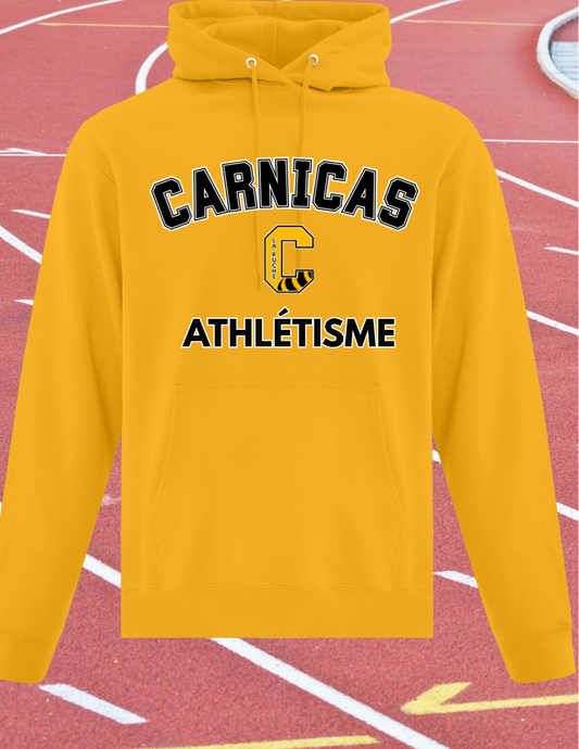 J2500CA - Carnicas Athlétisme - Hoodie jaune