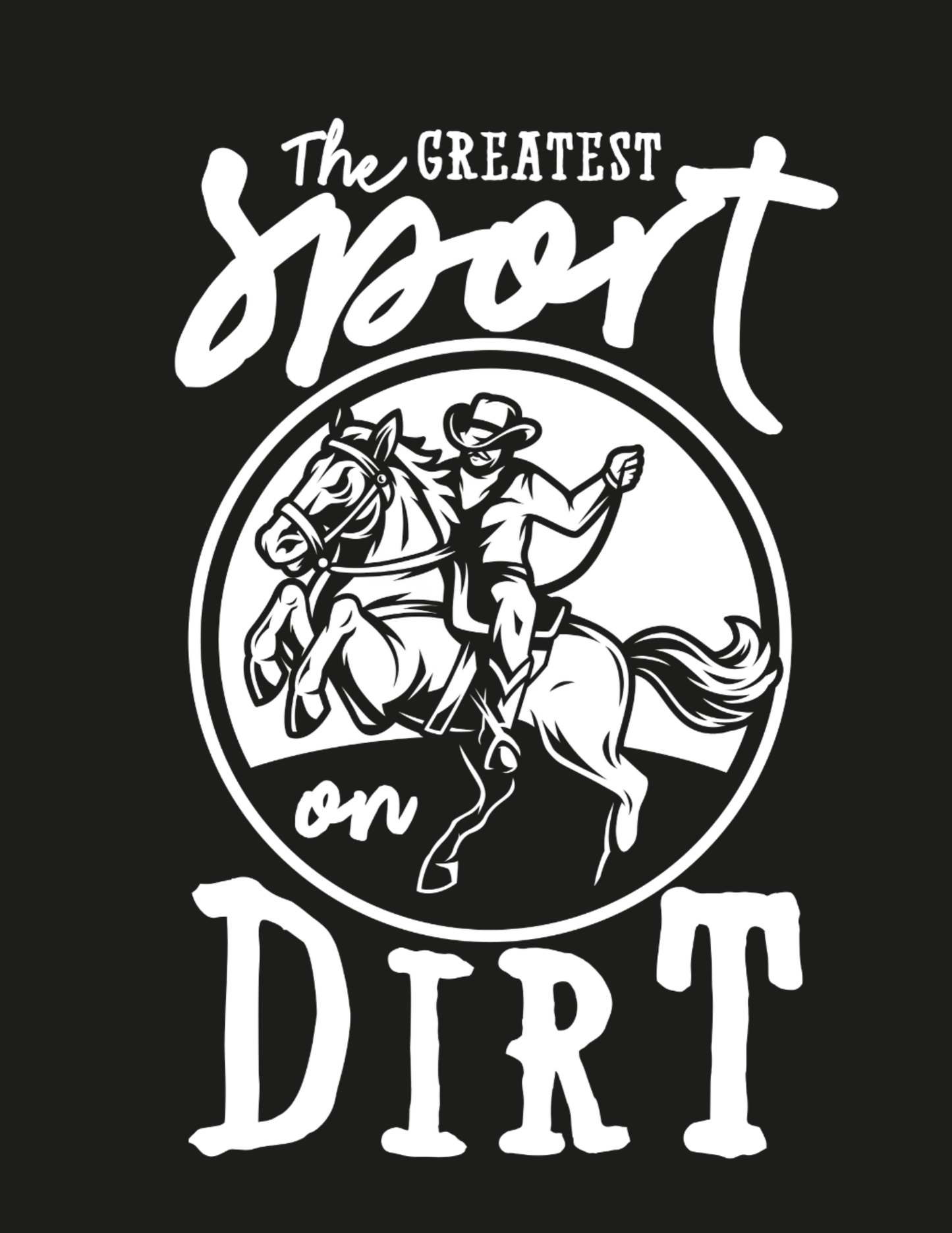 ATC1000l-Rodéo - T-shirt "Greatest sport on dirt" femme