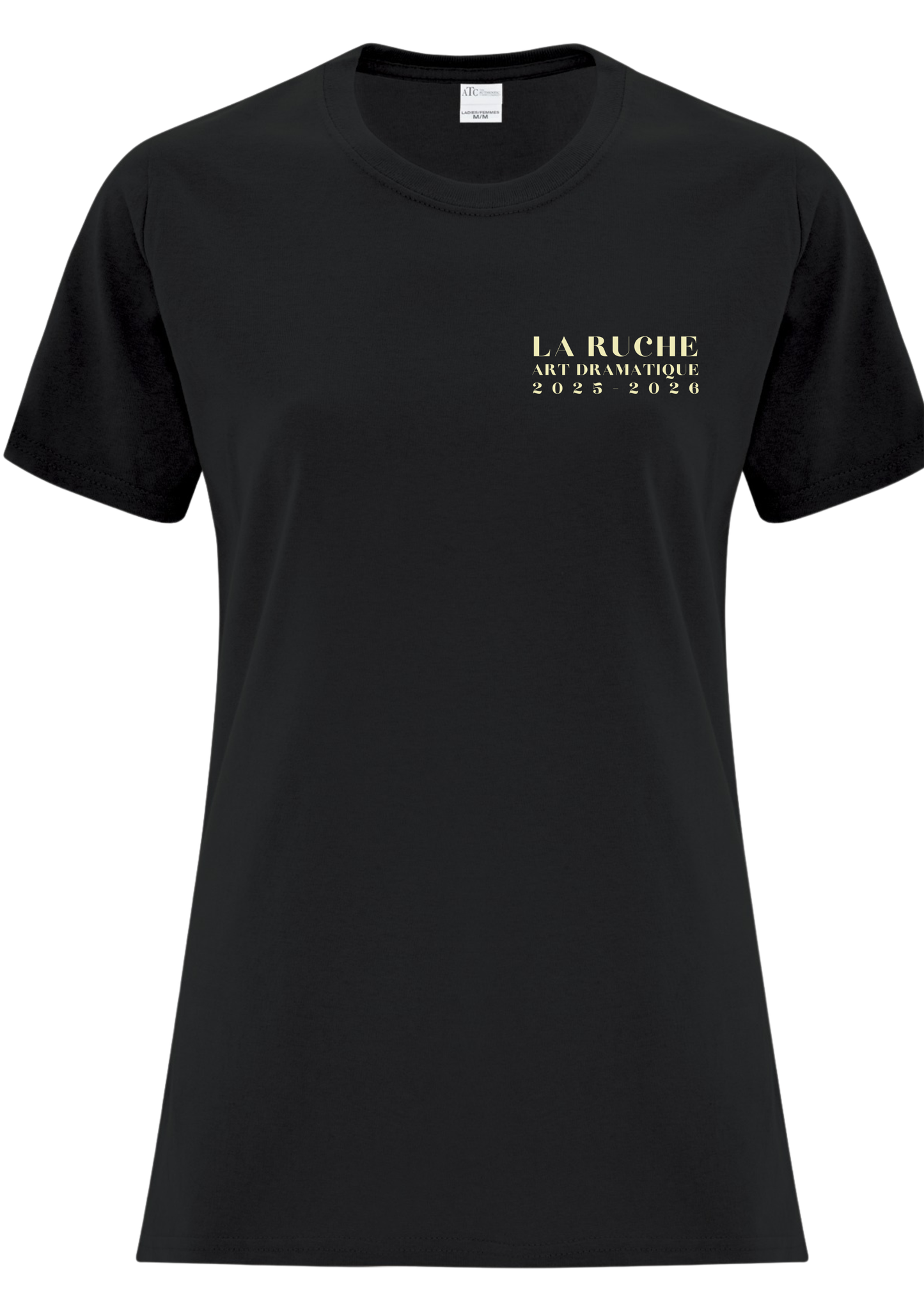 ATC1000N-RAD - T-shirt noir officiel concentration Art Dramatique La Ruche