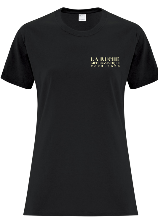 ATC1000N-RAD - T-shirt noir officiel concentration Art Dramatique La Ruche